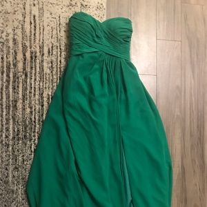 Green Bridesmaid Dress